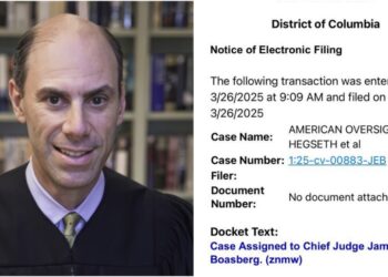 [EXPOSED] Deep State Judge Strikes Again? Obama-Appointed Boasberg Takes Over Signal Chat Lawsuit
